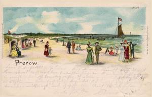 Ansicht Prerow Strand um 1899